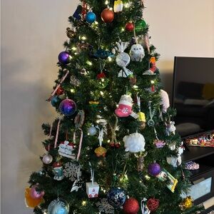 Festive Artifical Christmas Tree